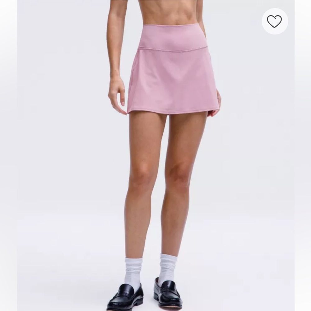 NWT Lululemon Align High Rise Skirt Size 10 Rose Blush